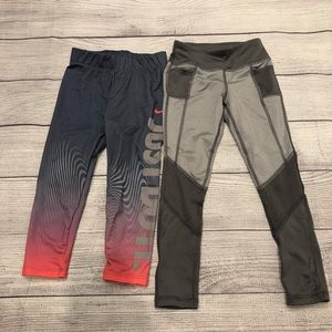 Nike & danskin workout pants 3t & 4t